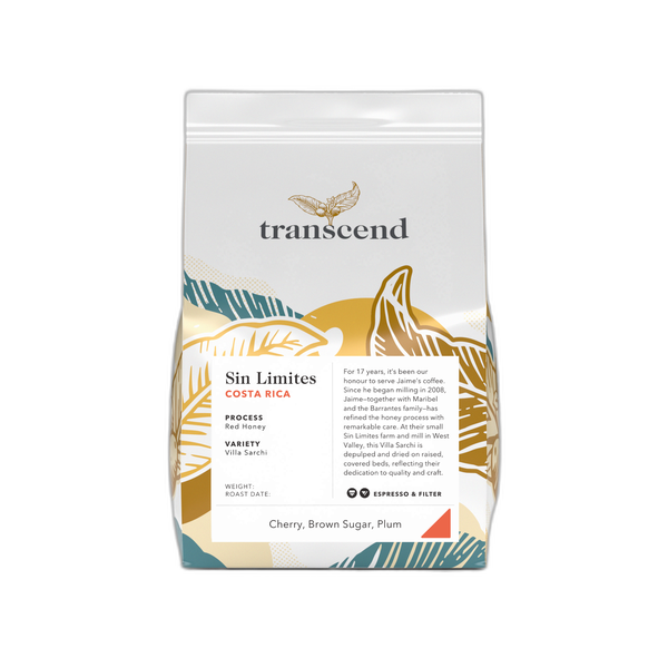 Sin Limites Red Honey Costa Rica by Transcend Coffee